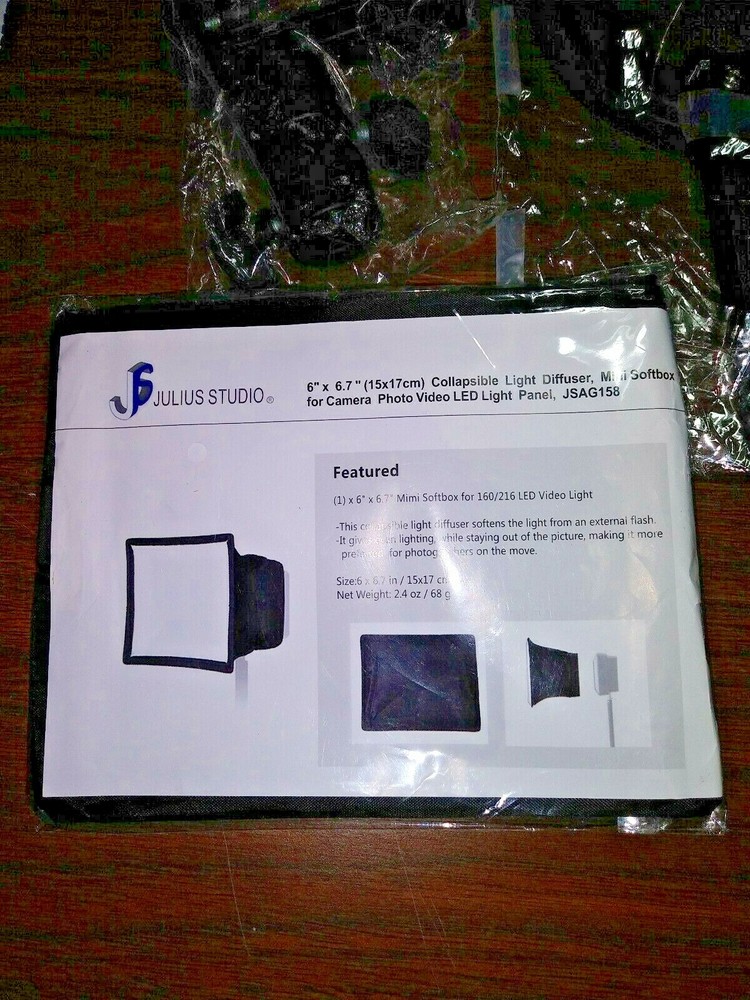 Speedlite Softbox L Bracket Adapter w/Ball Head Mount +Julius Studio JSAG158