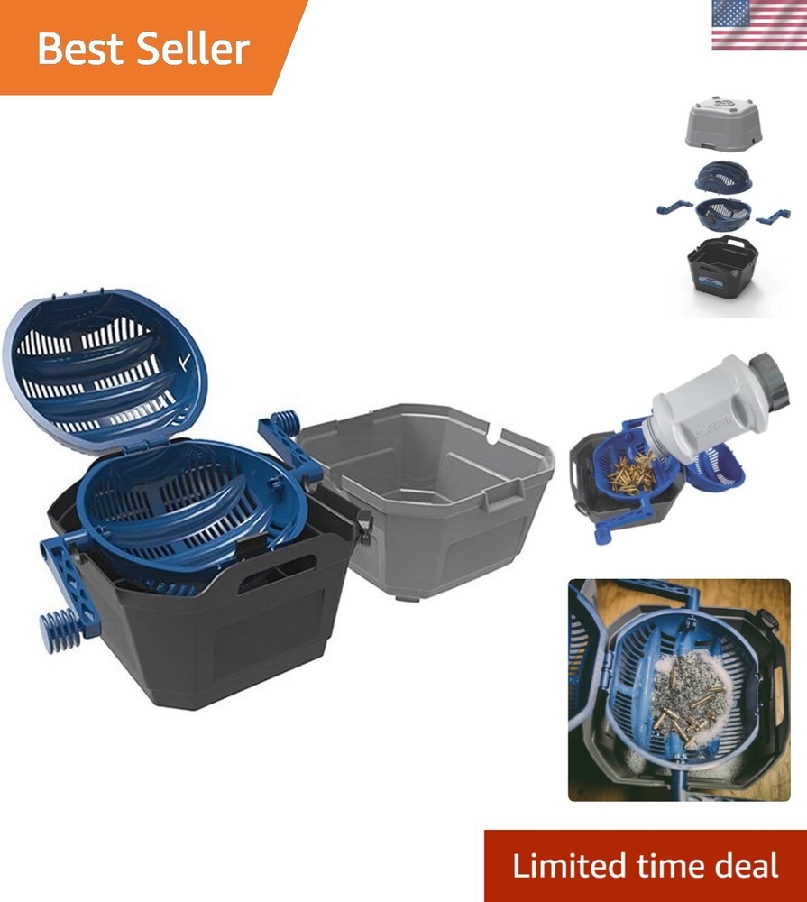 Versatile Wet/Dry Sifter and Strainer for Efficient Reloading Brass Cleaning