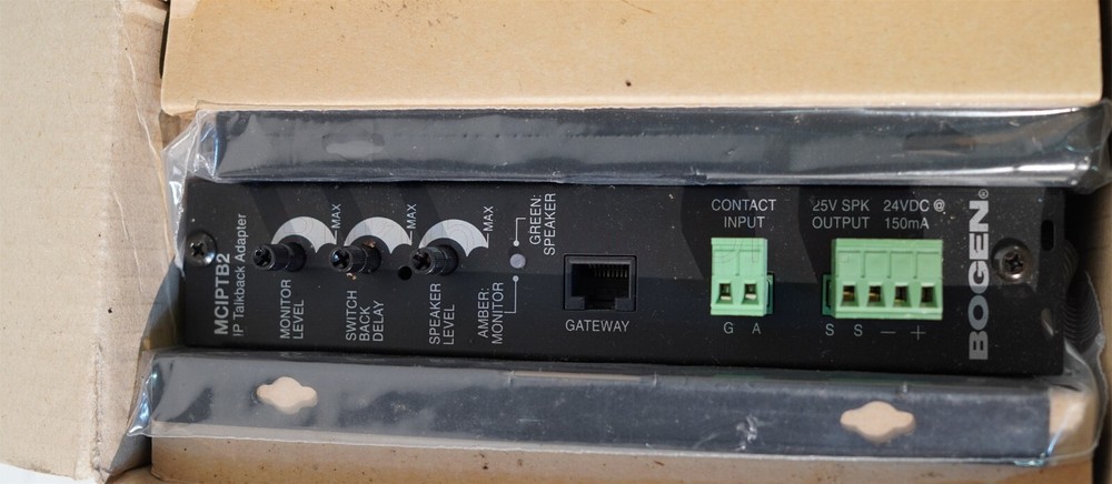Bogen MCIPTB2 Multicom IP Talkback Module
