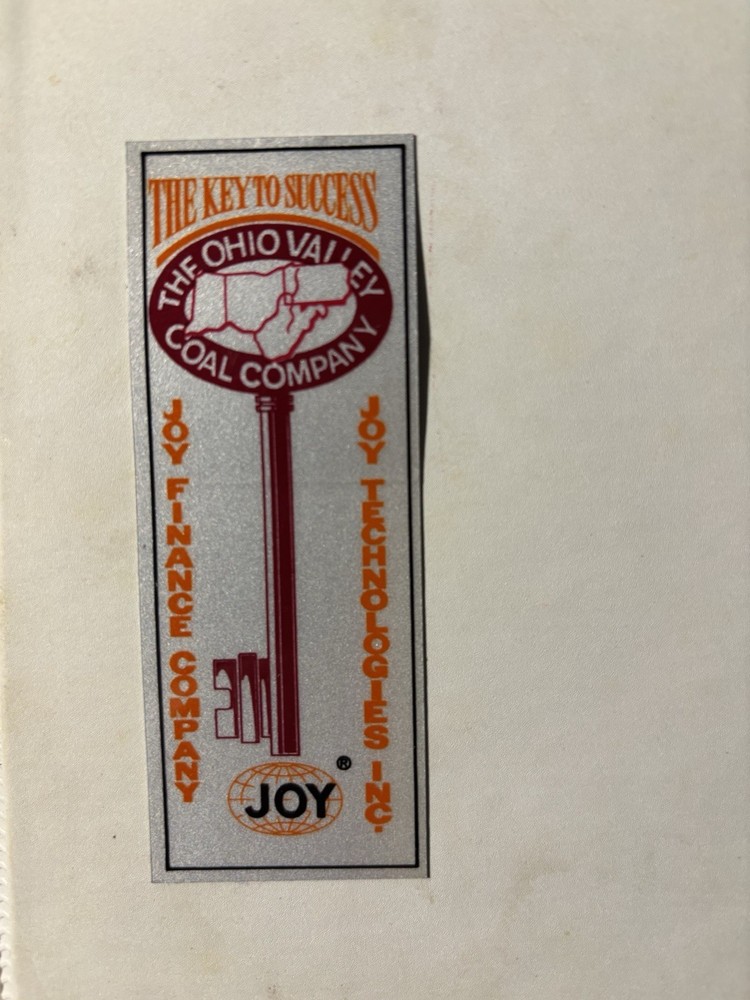 Joy Coal Mining stickersNICE Older Sticker