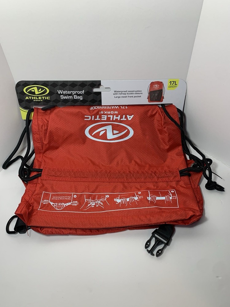 Athletic Works Waterproof Swim Bag