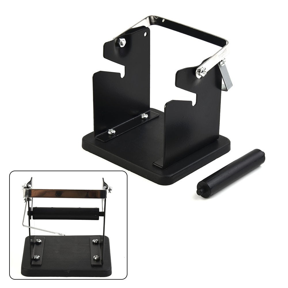 Welding Frame Holder 1000g Black Cast Iron Alloy Dispenser Feeder Solder