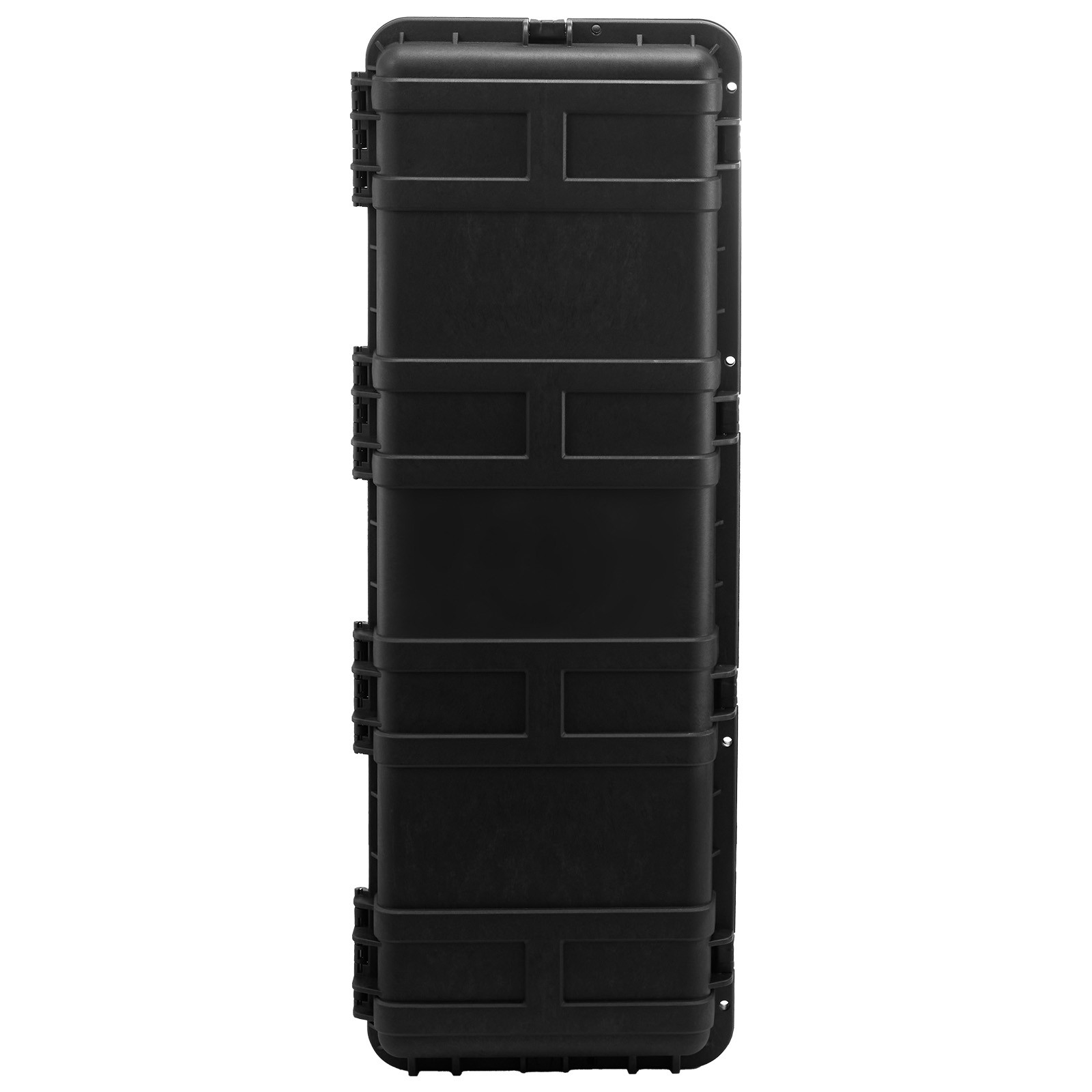 5.5 Cu.ft Weatherproof Hard Case with 3 Handles Large Capacity Case Black