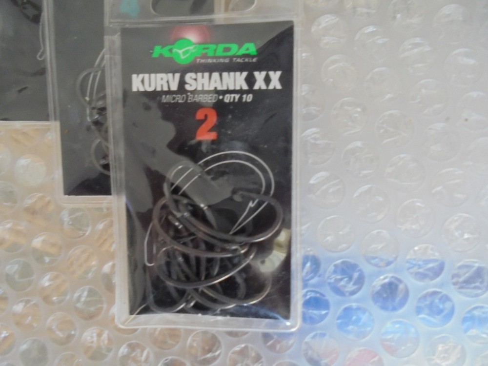 KORDA CARP HOOKS ( 4 packets ) various