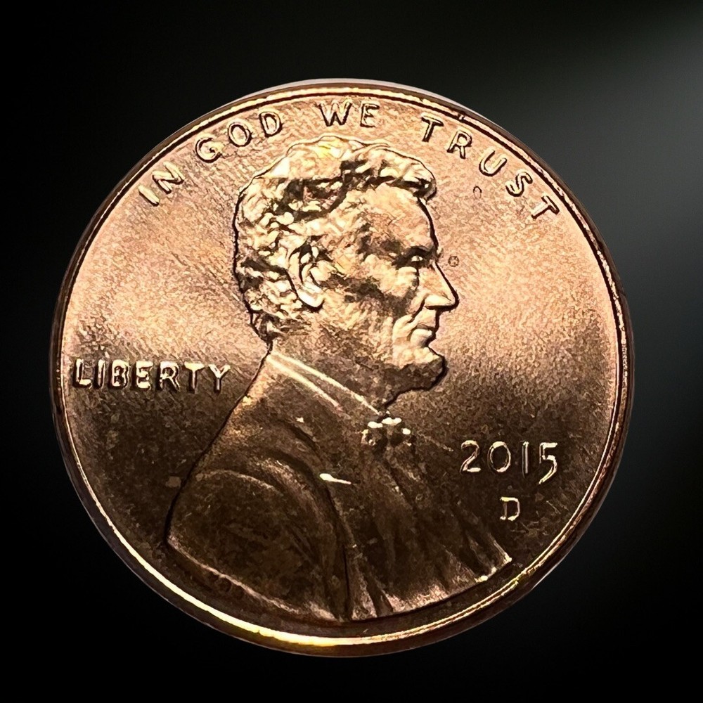 2015 D Denver Lincoln Shield Cent Brilliant Uncirculated (BU)