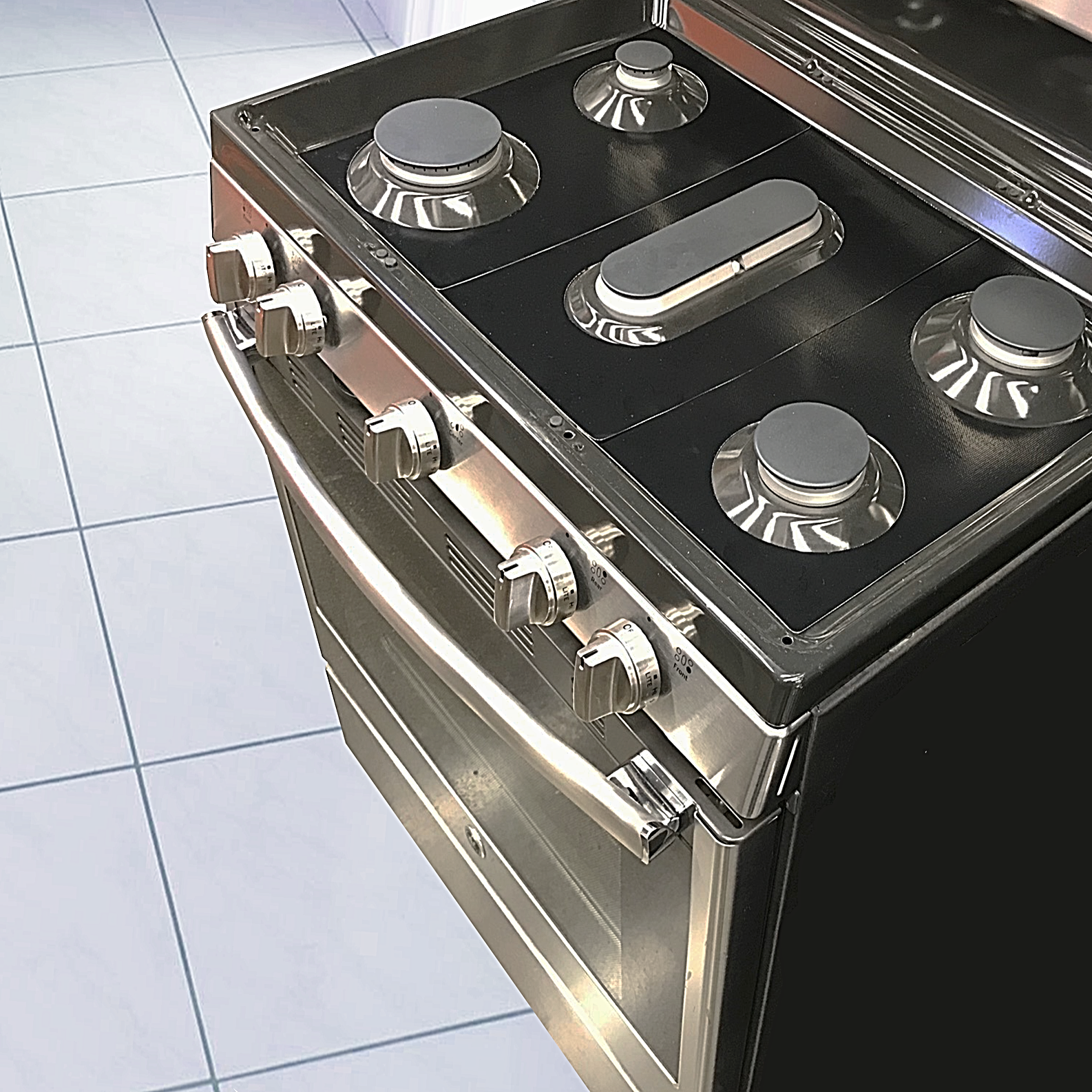 GE Gas Stove Protectors, Custom cut to fit your Stove, Lifetime Warranty