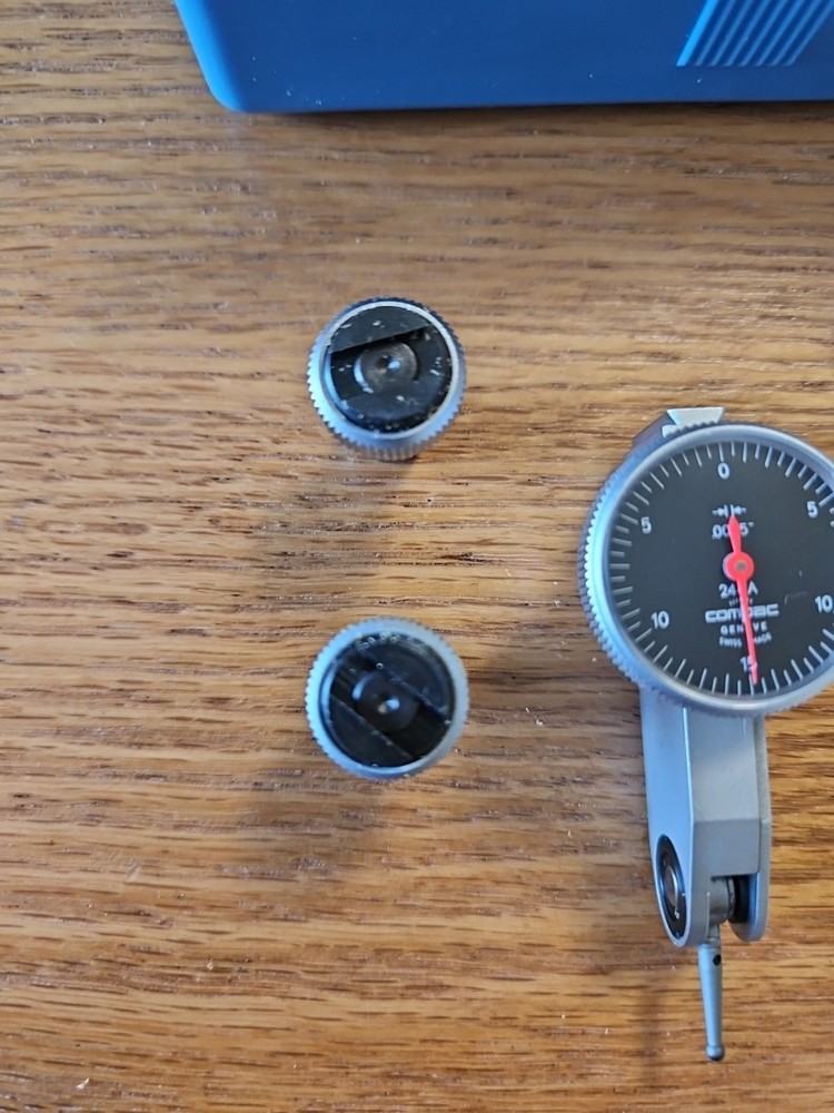 Compac 244A Dial Test Indicator .0005" Swiss Made Precision Tool with Case **KIT