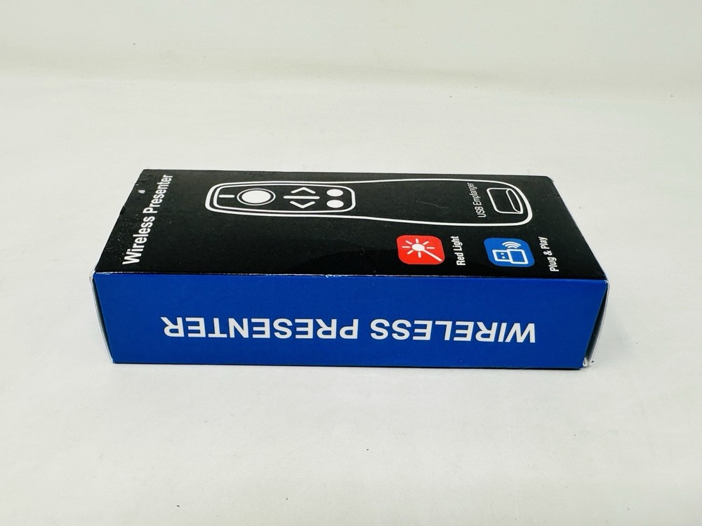 2-in-1 USB C Wireless Presenter Remote w/Volume Control Slide Advancer Powerpoin
