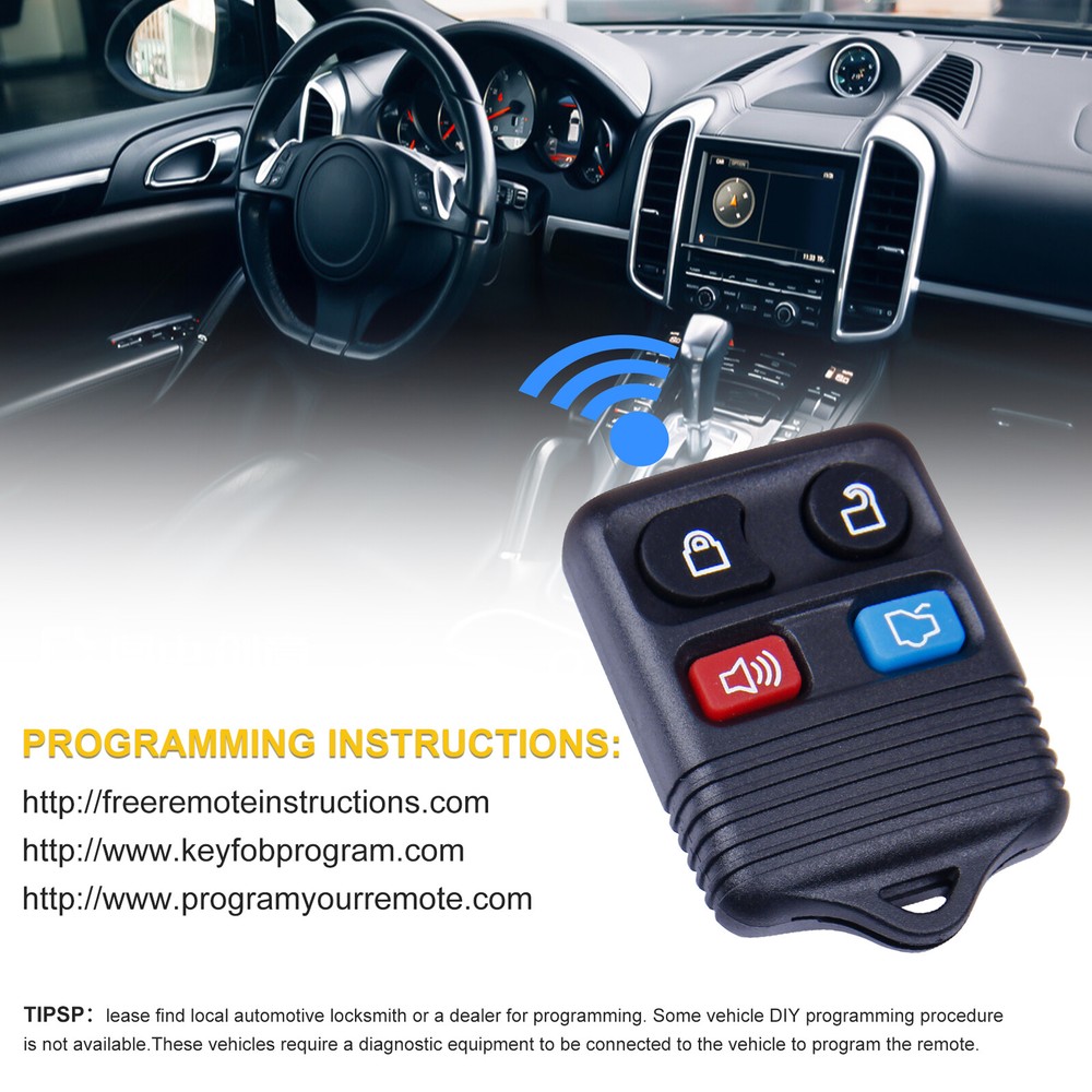 2X For Ford Explore Keyless Entry Remote Control Car Key Fob Clicker Transmitter