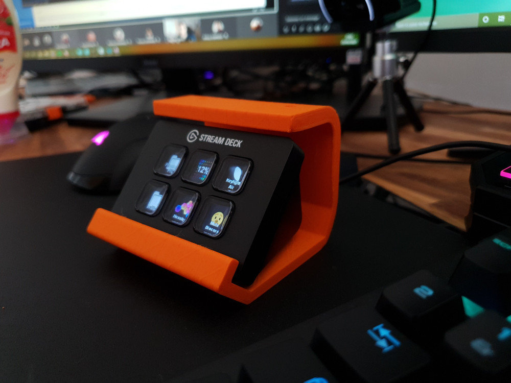 Underdesk Streamdeck Mini mount