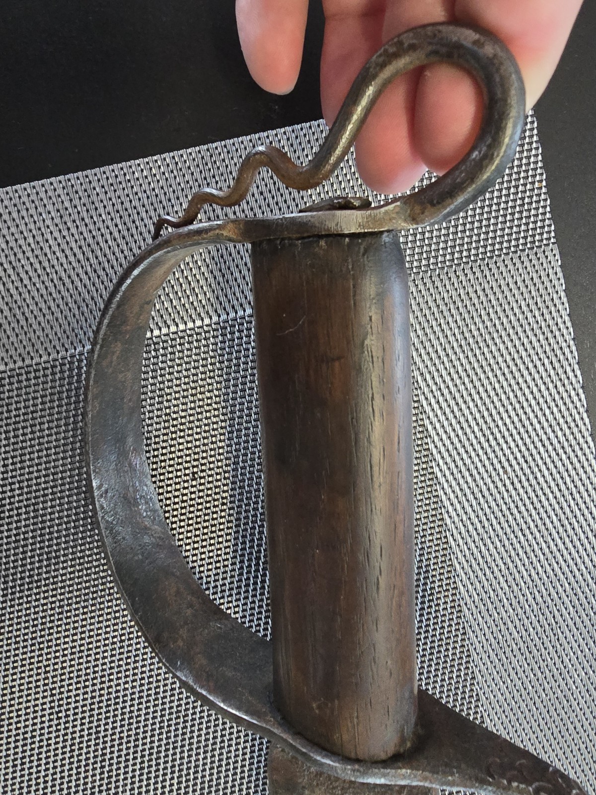 OLD ANTIQUE CONFEDERATE CIVIL WAR ERA SNAKE D GUARD BOWIE KNIFE FREE SHIPPING!!