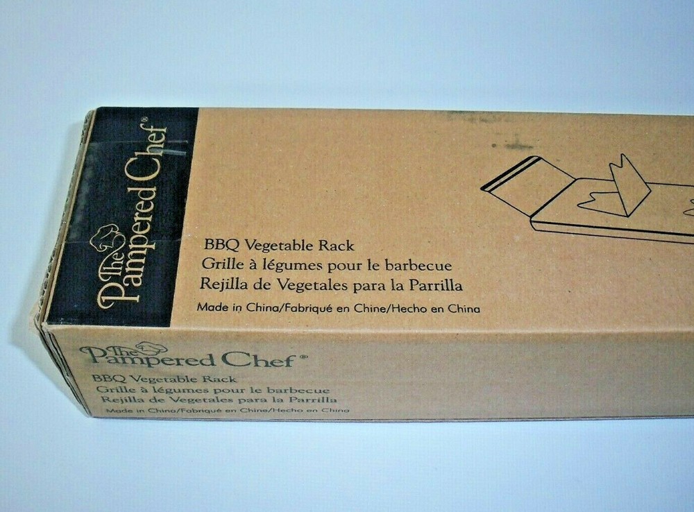 Pampered Chef BBQ Vegetable Rack 2712, NIB