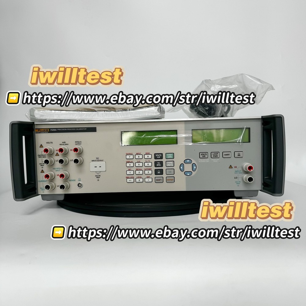FLUKE 7526A multifunctional calibrator/ *IW