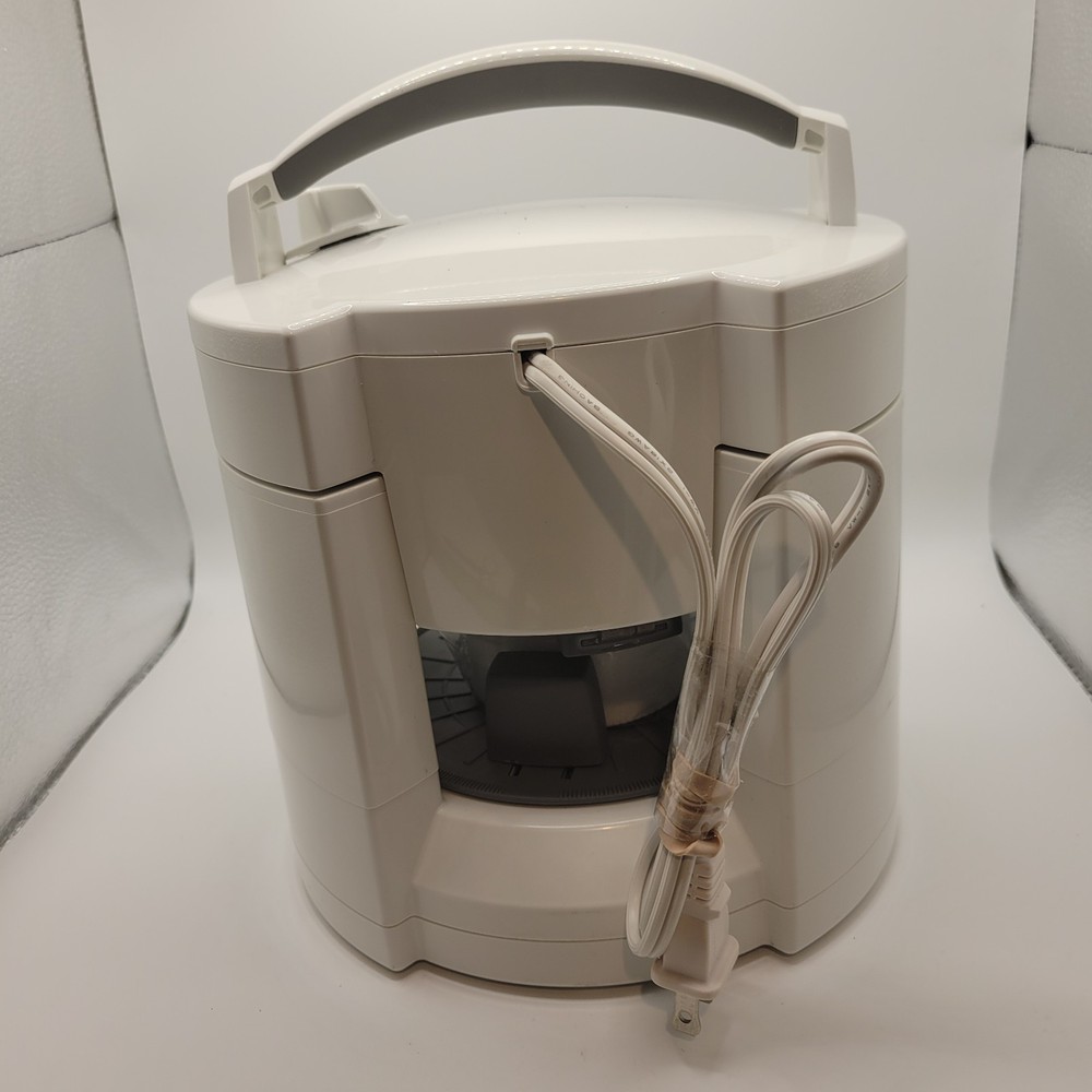 BLACK+DECKER Lids Off Electric Jar Opener, White Blue Plastic
