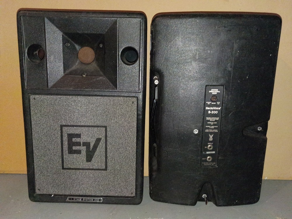 Electro-Voice EV Stage System S-200 Speaker Pair
