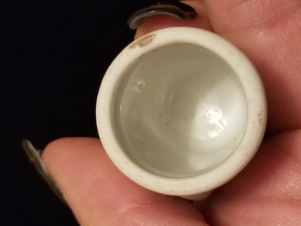 MINNESOTA Ceramic Thimble Loon
