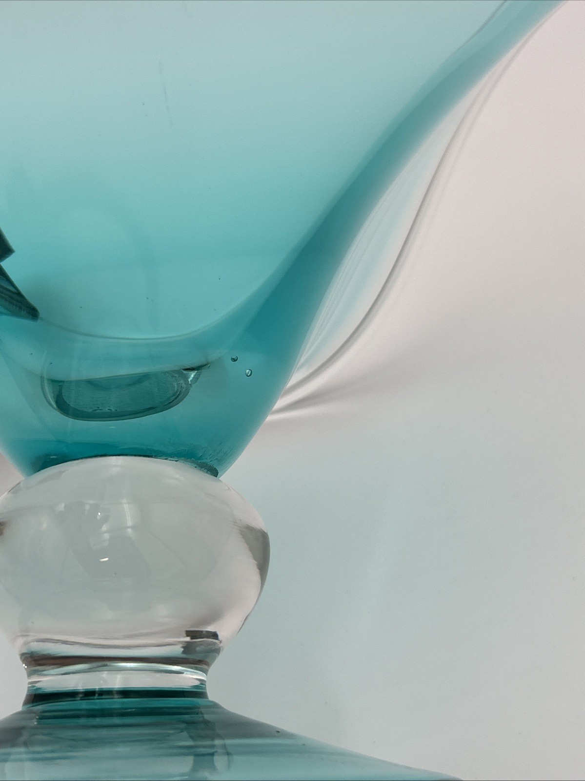 Cristalleria Toscana Blue Crystal Hand Made & Crafted in Italy