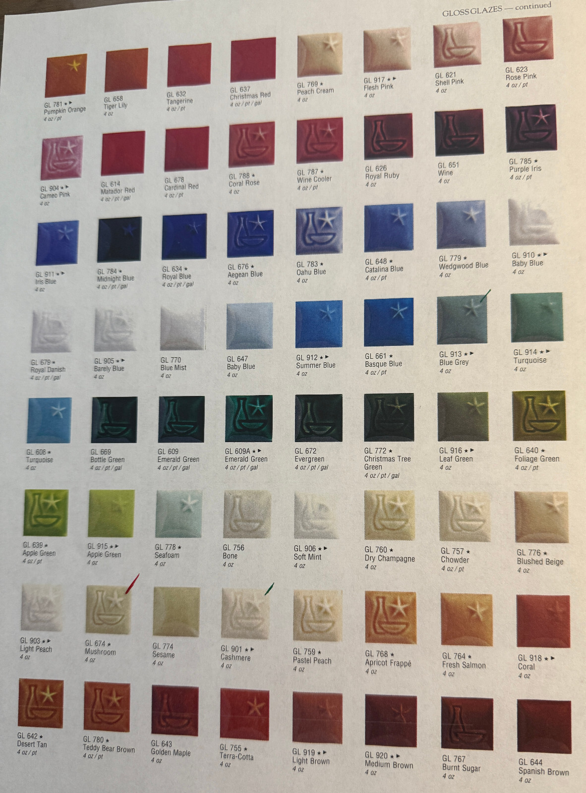 Duncan Gloss Glaze GL646 Tahiti Blue