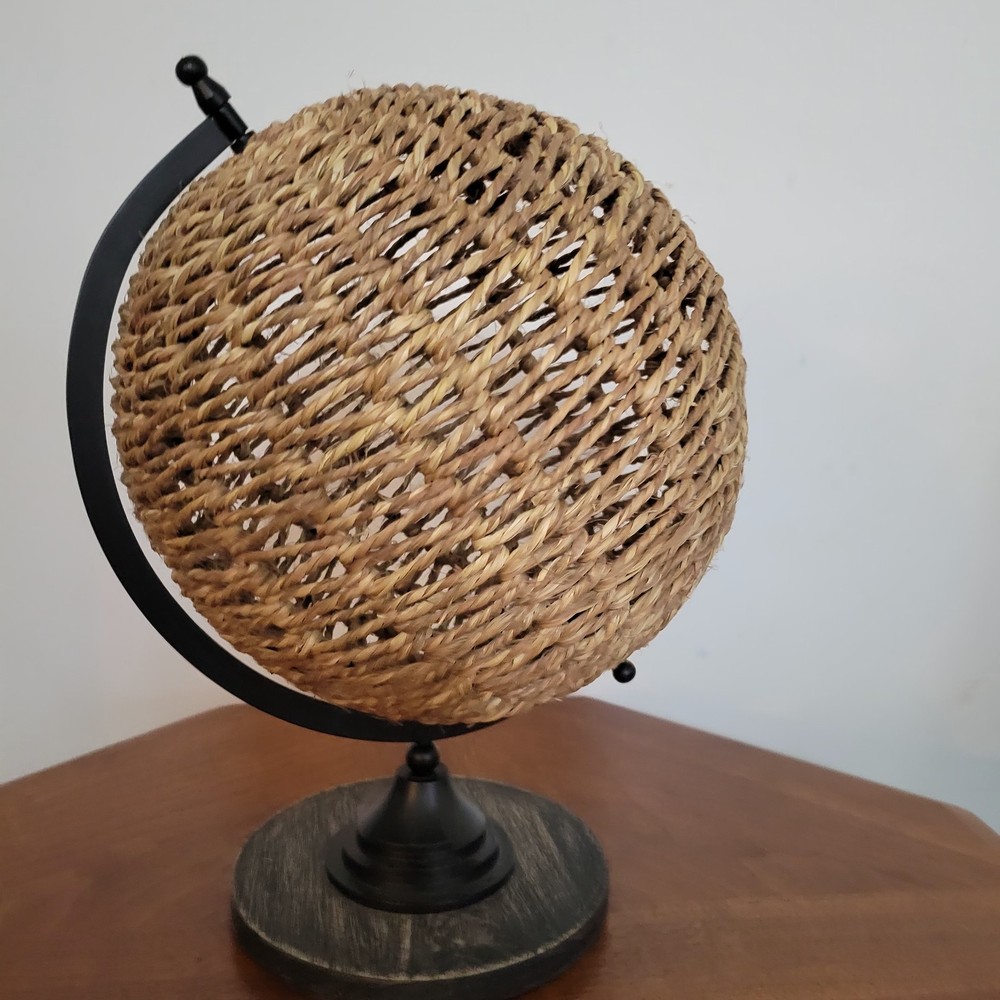 Wicker Globe Decor