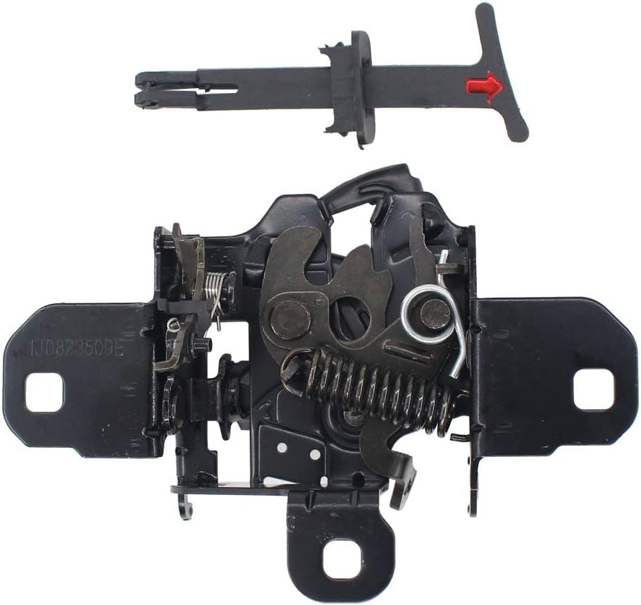 Hood Latch Lock Catch & Pull Handle Kit for Jetta 2000-2005 Golf 2000-2007 2010