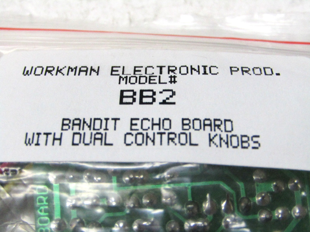 Workman BB2 Micro Sized CB Radio Dual Control Echo Board w/ Set & Forget Control