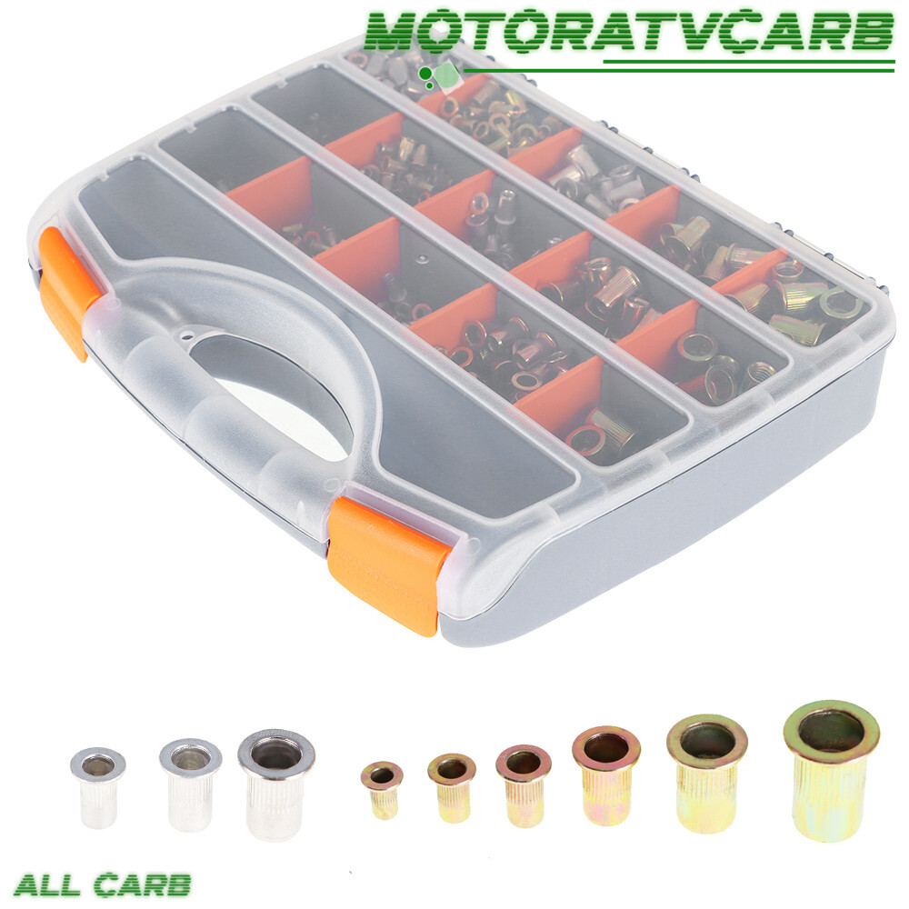 ALL-CARB 900PCS Rivet Nut Setter Gun Kit Thread Setting Nutsert Tool Rivnut Tool