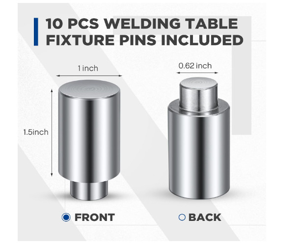 Welding Table Fixture Pins Stop Alignment Square Quick Setup Fixturing Kit Weldi