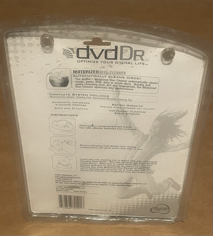clean dr. motorized automatic disc leaner 70101 00 new