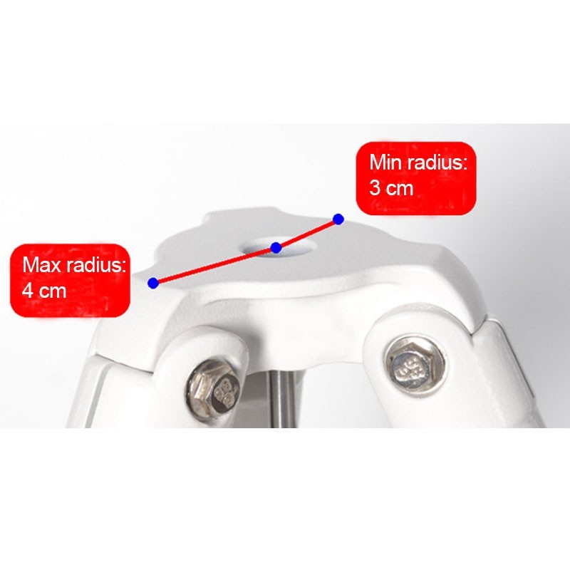 Stable Adjustable AZ Mount & Extendable Aluminum Tripod for Telescopes