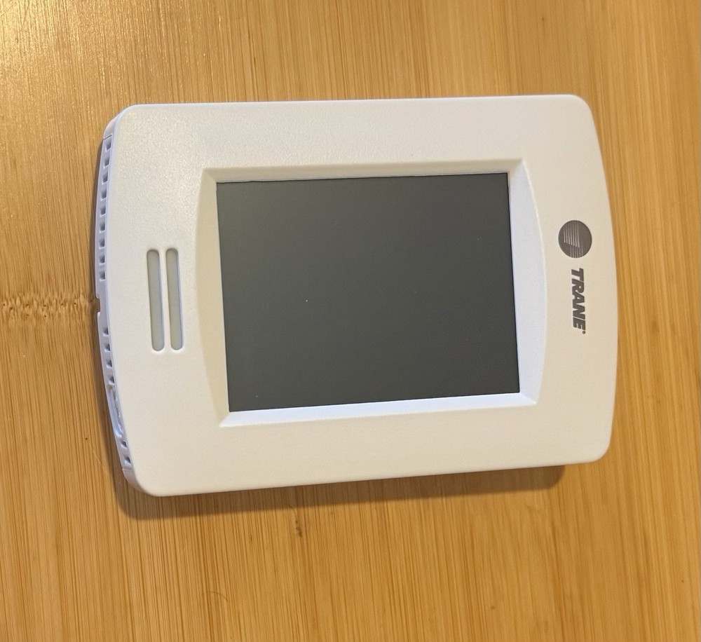 Trane BAYSENS924BB Touch Screen Programmable Zone Sensor X13790994001 White