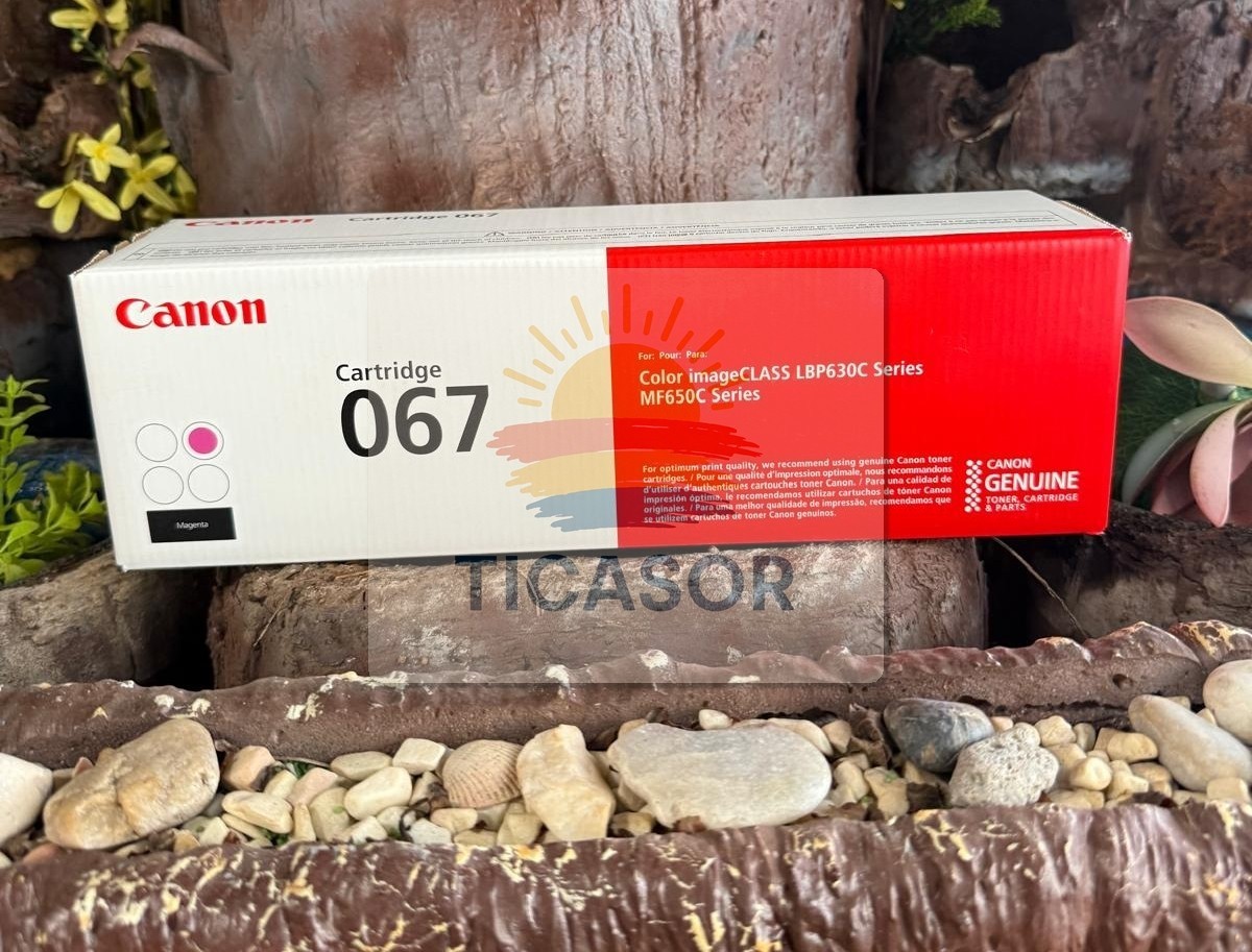 Canon 067 Toner Set Cartridge Black Cyan Yellow Magenta