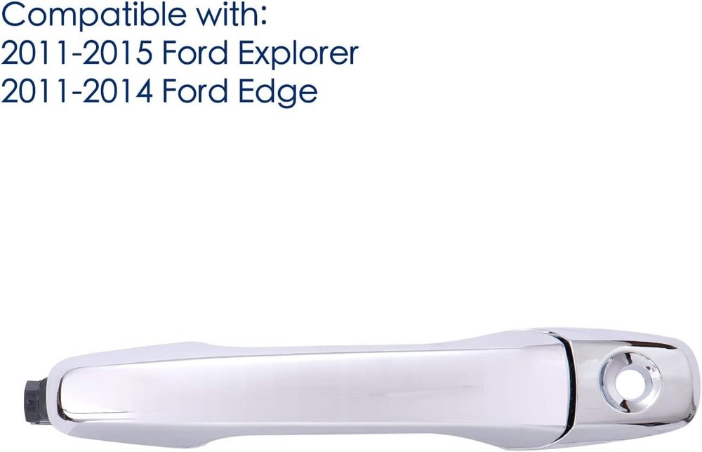 Front Left Driver Side Exterior Door Handle Compatible with 2011-2015 Explorer E