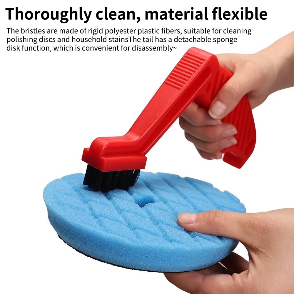 Wool Buffing Pad and Polishing Tool Set for Effective Cleaning