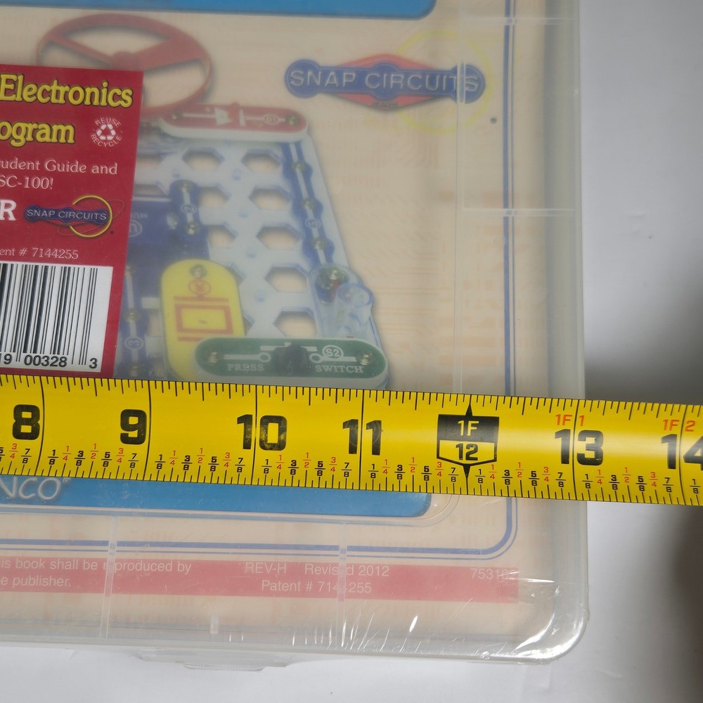 Elenco Snap Circuit SC100R Basic Electricity Electronics Educational Program Kit