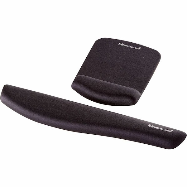 Fellowes 9252101 Wrist Rest, Black