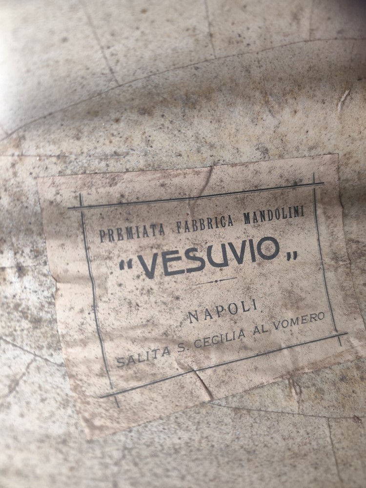 Mandolin 4/4 Vesuvius Naples 1928 曼陀林 만돌린マンドリン