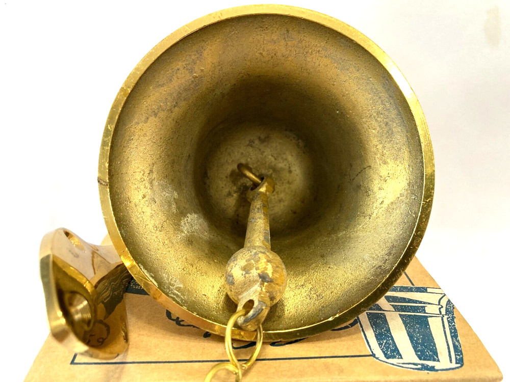 RMS Titanic 1911, Solid Brass Bell from Authentic Models
