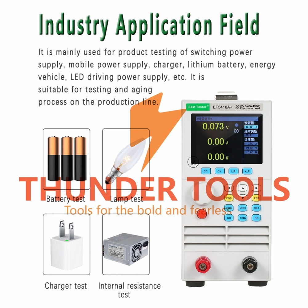 Thunder Tools East Tester ET5410A+ Programmable Single-channel DC