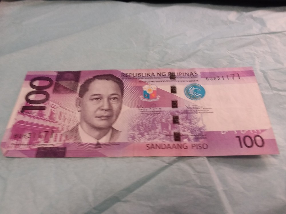 2016H Philippines 100 Piso Note
