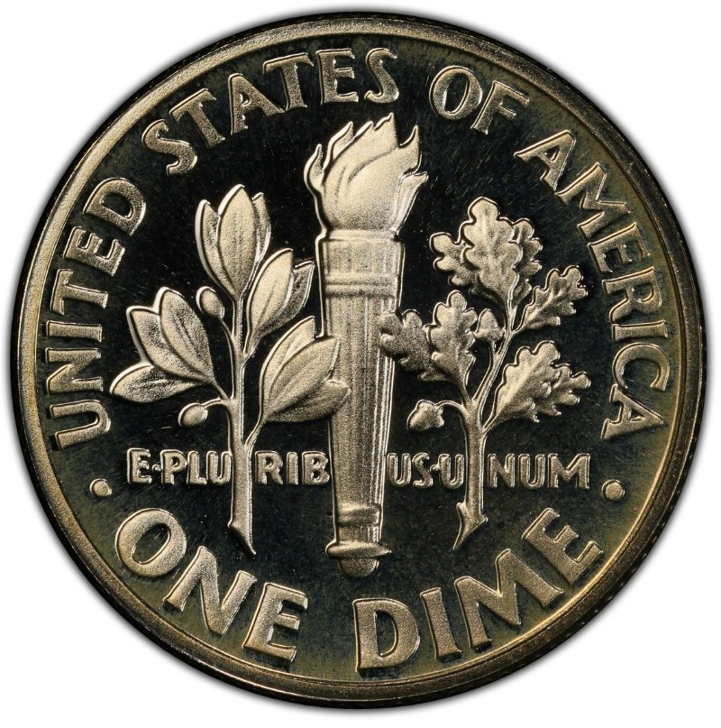1989-S Proof Roosevelt Dime 10C