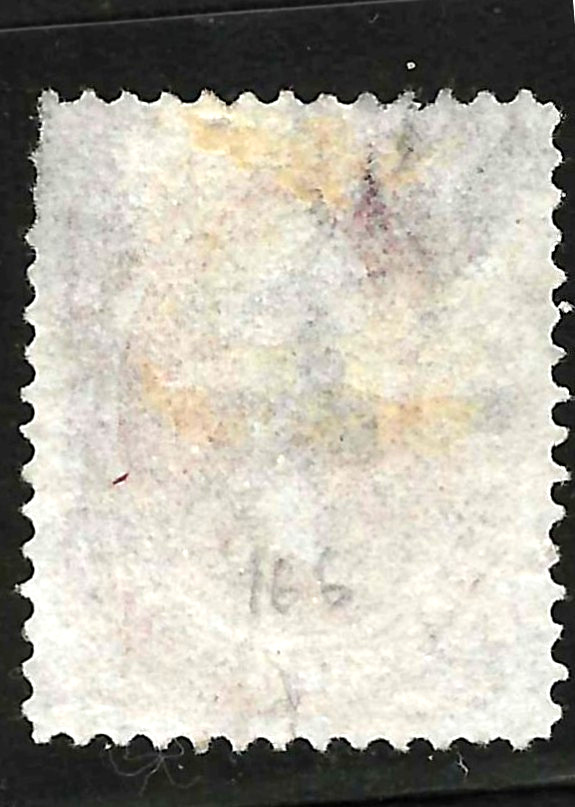 Sc #166 4 Margins Part Red Cancel 90 Cent Winfield Banknote 1873 $365 US 87A67