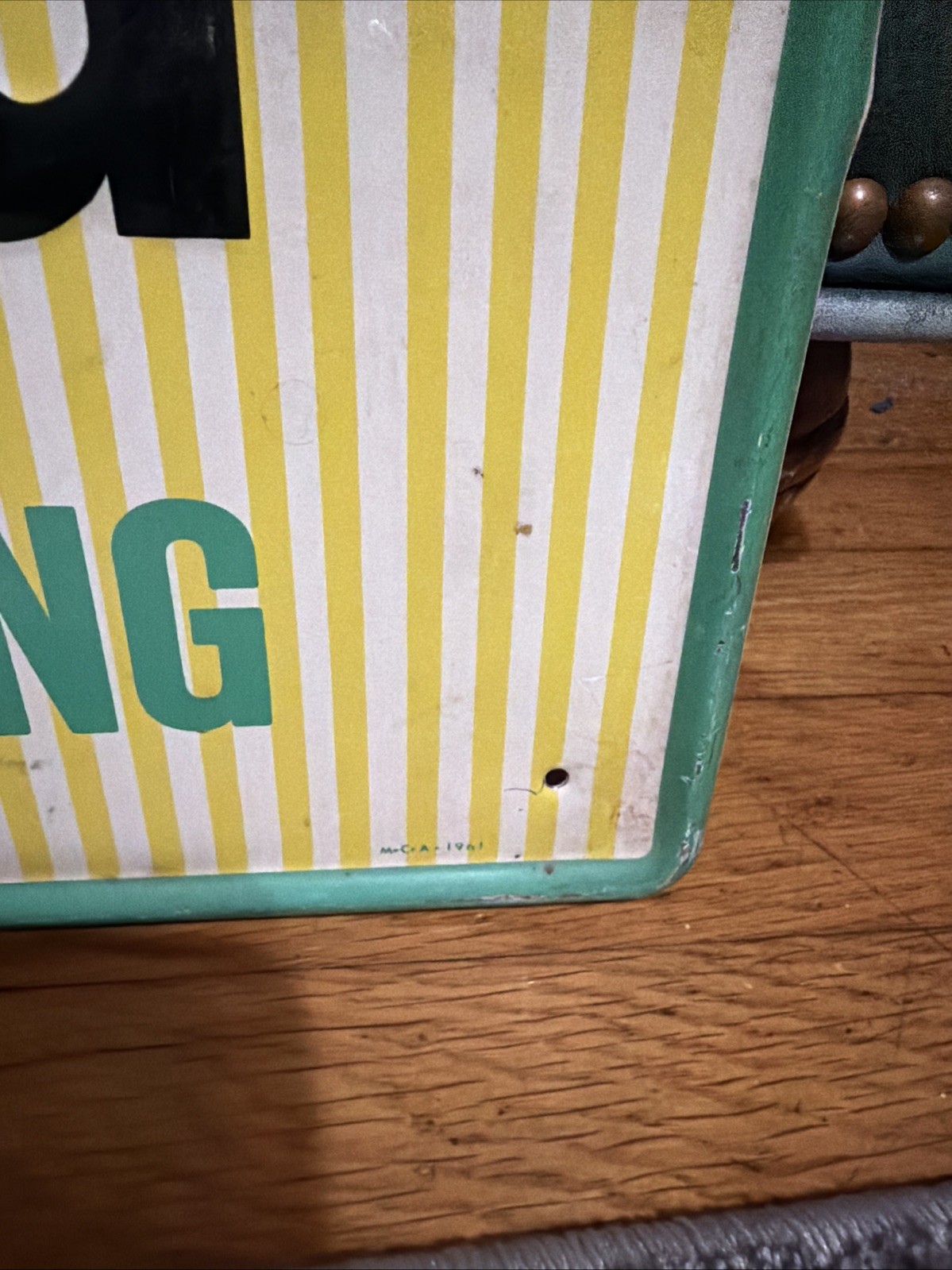 Original 32” Diet Rite Cola Advertising Sign