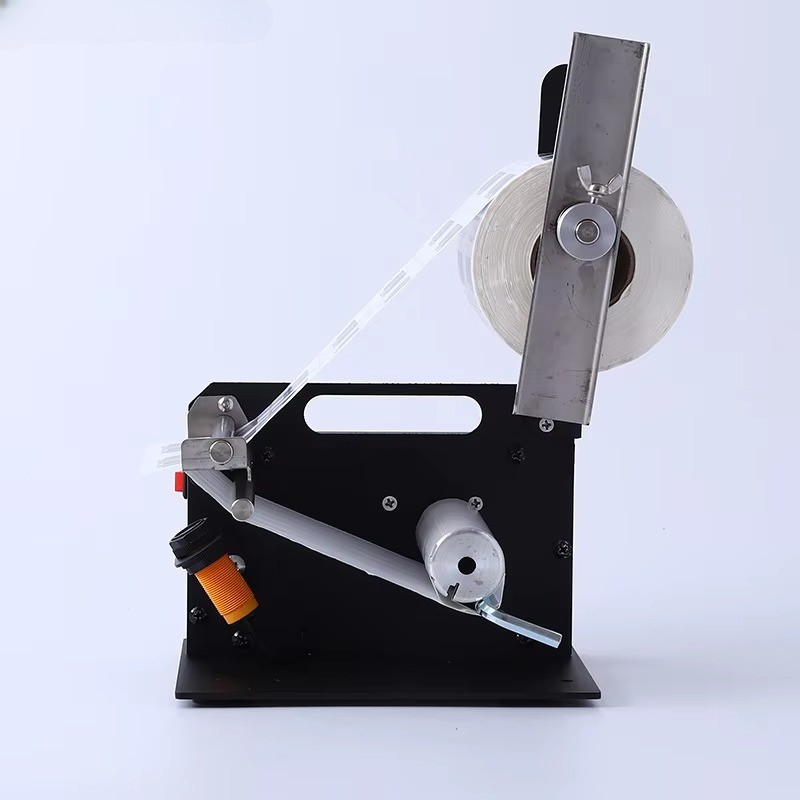 Label peeling machine, adhesive paper label tearing machine