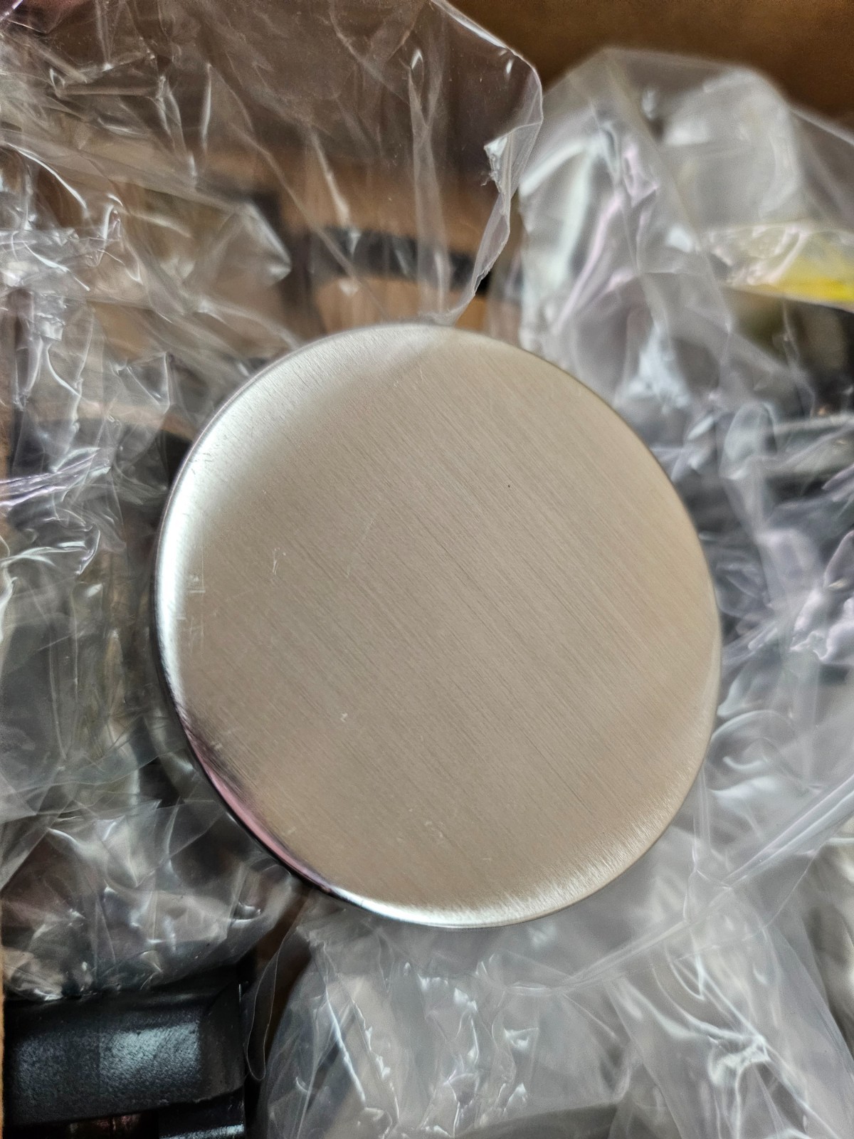 Emtek Assa Abloy Satin Nickel Round 5109ROUUS15 Concealed Passage $224. Retail