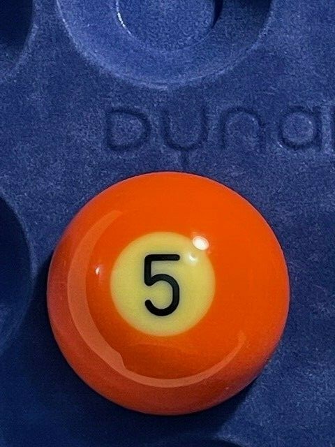 Replacement Dynasphere Gold 5 Pool Ball
