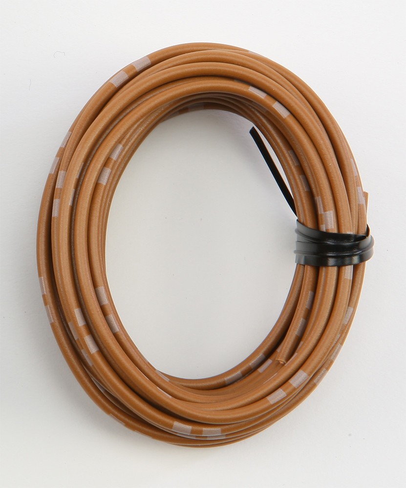 Shindy Colored Wiring Brown #16-680