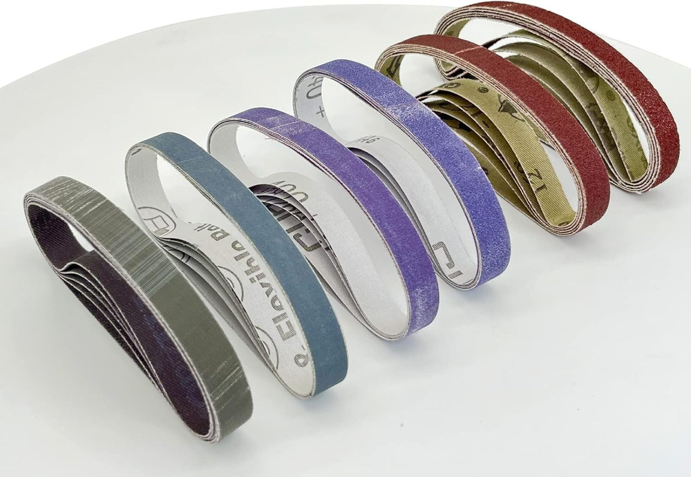 30 Pcs 1/2" X 12" Replacement Sharpening Belt Kit for Official Work Sharp Knife