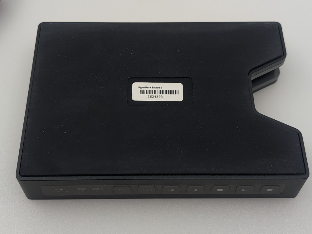 Blackmagic Design HyperDeck Shuttle 2 with original power supply