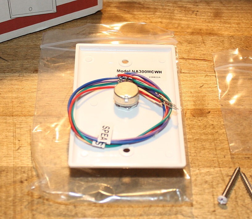 NuTone® NA300MCWH Volume Control