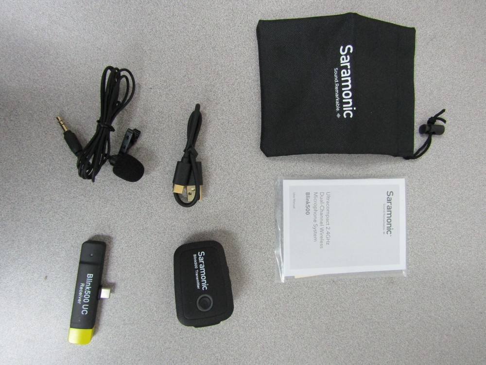 Saramonic BLINK500B5 Microphone System for USB Type-C Devices (2.4 GHz)